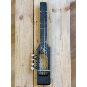 Flight Rock Series Pathfinder Tenor Transparent Black ukulélé électrique  solid body avec housse, Autre guitare, Top Prix